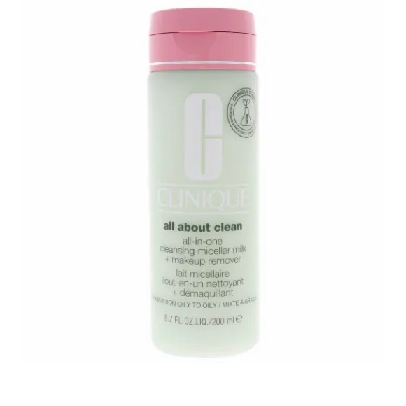 NEW Clinique All About Clean All-in-One Cleansing Micellar Milk+Makeup Remover - Picture 2 of 5